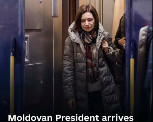 Візит Президента Молдови Майї Санду до Києва